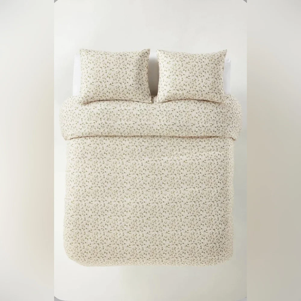 ▪️NWT Anthropologie Hannah Cozy Cotton Duvet Cover